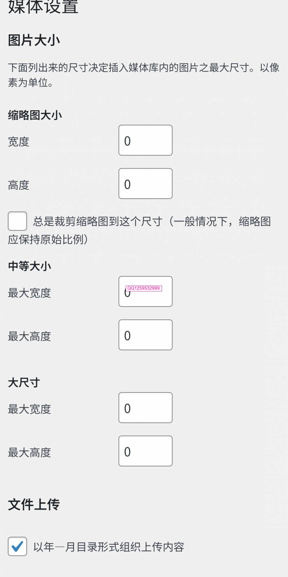 神人佛之WordPress+子比主题彻底禁用上传媒体图片自动生成缩略图及多尺寸图片-神人佛8客